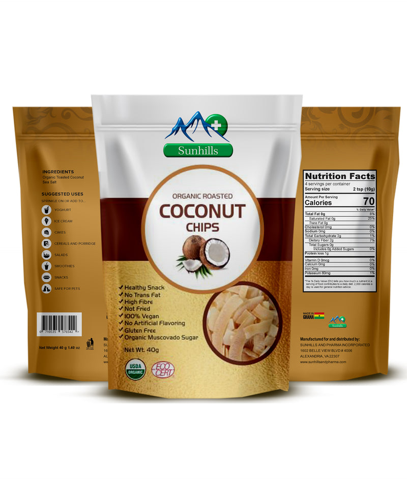 Sunhills Organic Coconut Chips