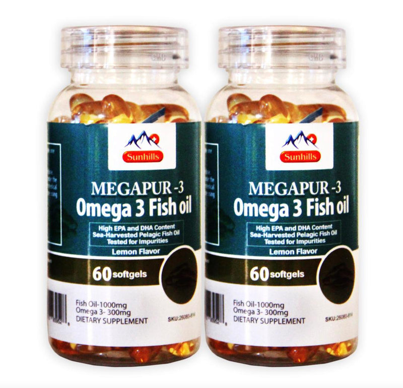 Sunhills Megapur-3 Omega 3 Fish Oil