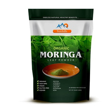 Sunhills Organic Moringa Leaf Powder